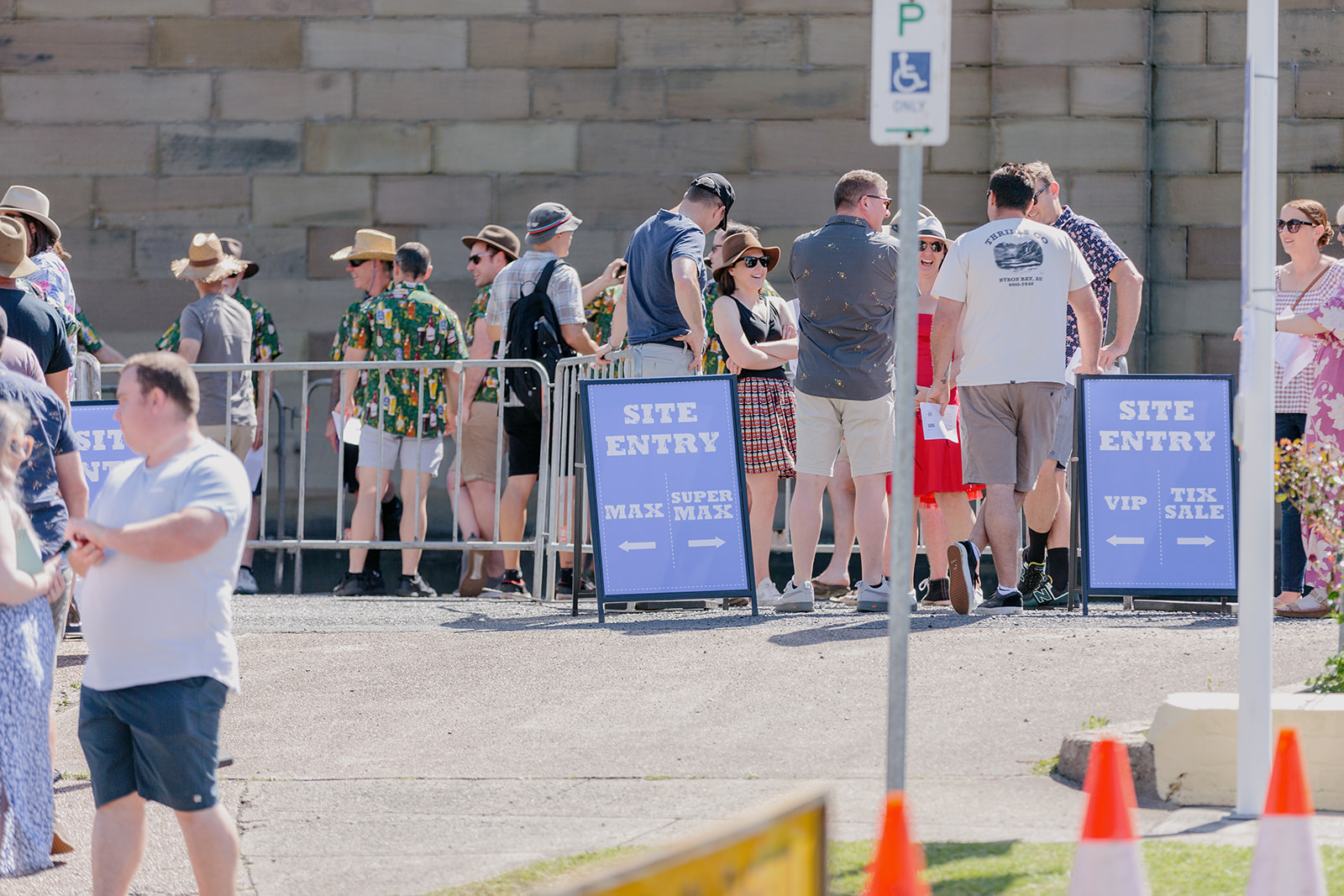 The sun was shining, the taps were flowing we couldn’t have asked for