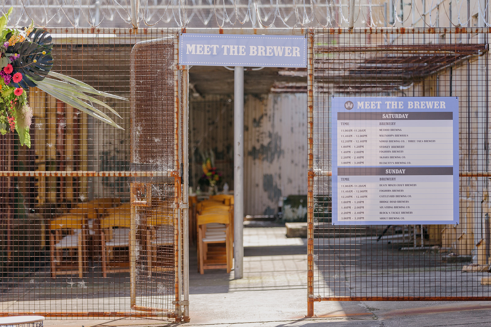 The sun was shining, the taps were flowing we couldn’t have asked for