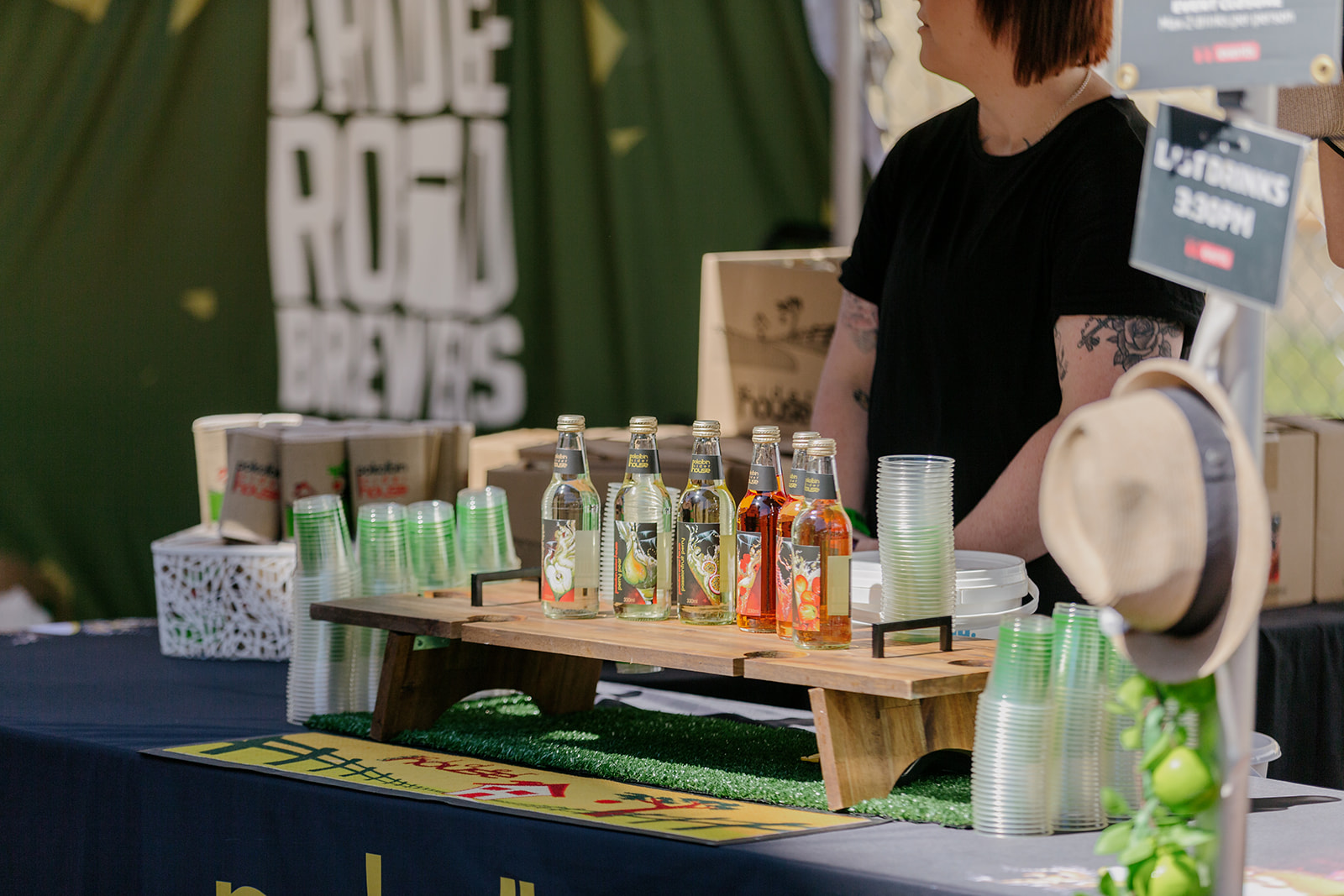 The sun was shining, the taps were flowing we couldn’t have asked for