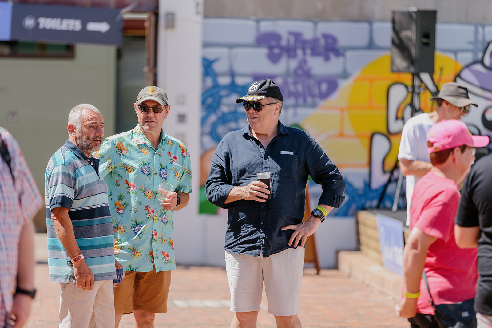 The sun was shining, the taps were flowing we couldn’t have asked for