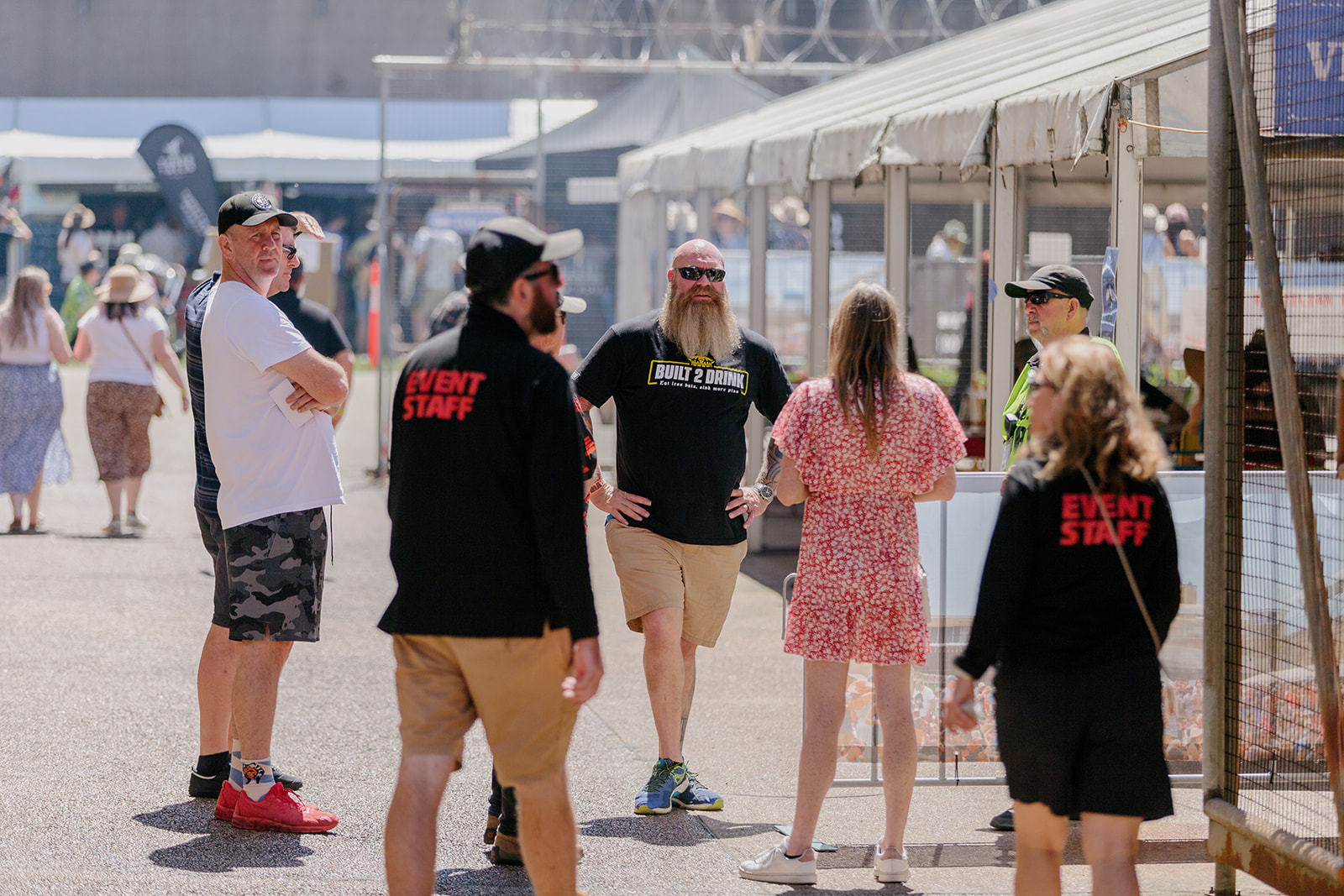 The sun was shining, the taps were flowing we couldn’t have asked for