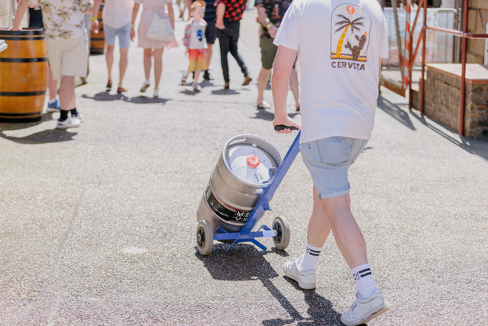 The sun was shining, the taps were flowing we couldn’t have asked for