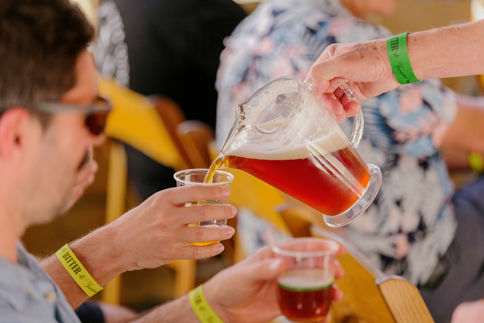 The sun was shining, the taps were flowing we couldn’t have asked for