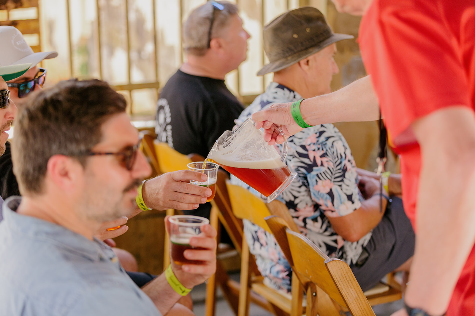 The sun was shining, the taps were flowing we couldn’t have asked for