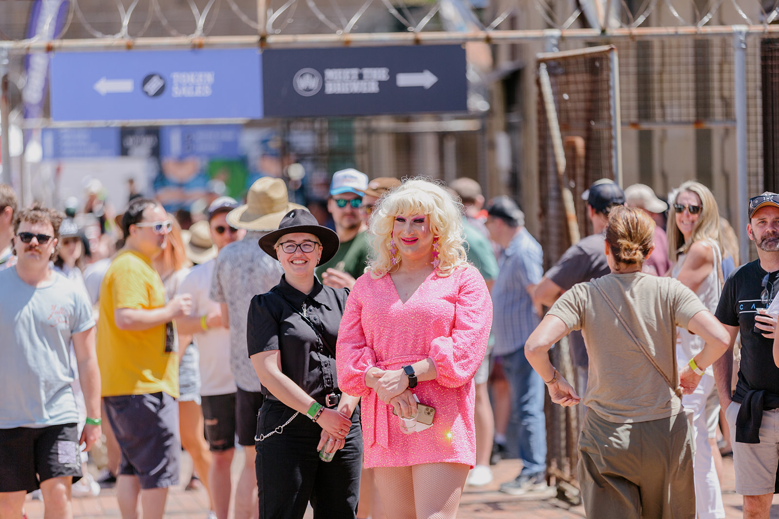 The sun was shining, the taps were flowing we couldn’t have asked for