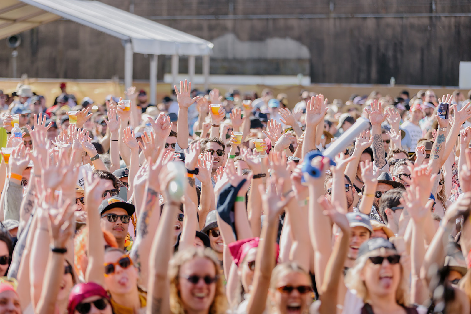 The sun was shining, the taps were flowing we couldn’t have asked for