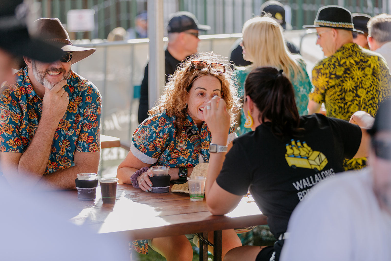 The sun was shining, the taps were flowing we couldn’t have asked for